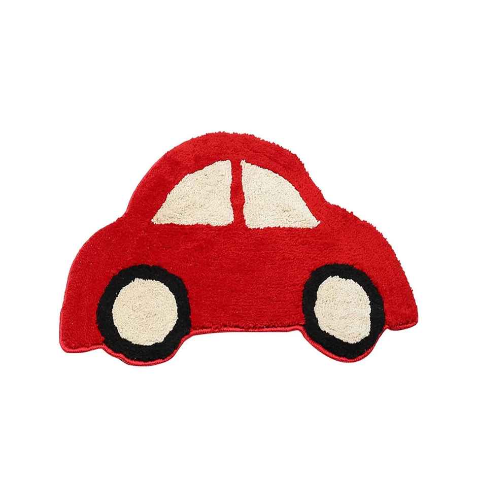 Casacraft by Pepperfry Kids Mat | 18 x 28 Inches | Car