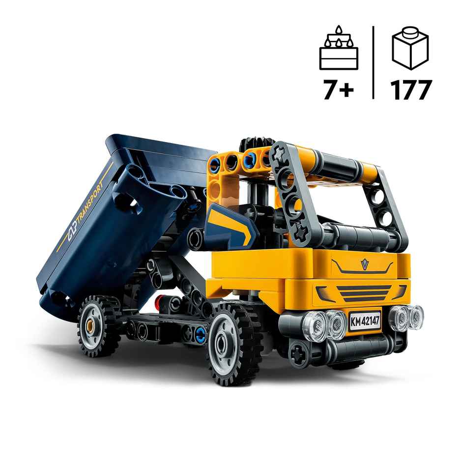 Lego Technic Dump Truck Building Toy Set
