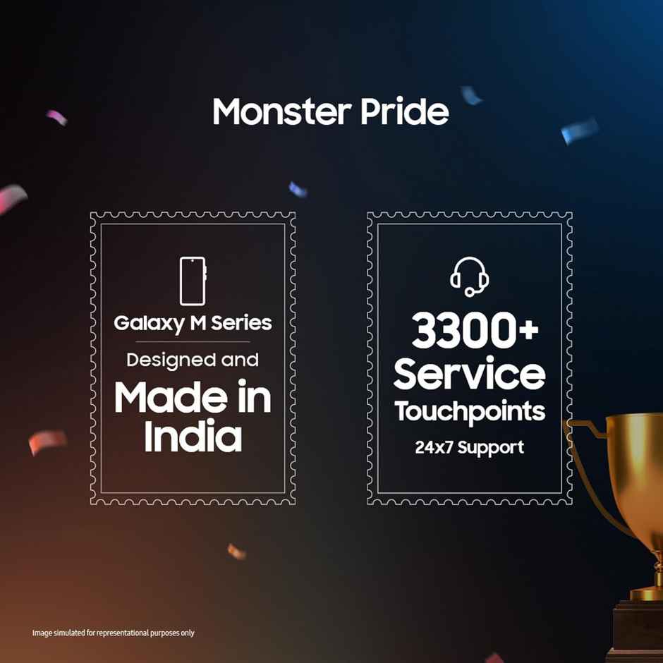 Samsung Galaxy M06 5G | 6GB | 128GB | Blazing Black