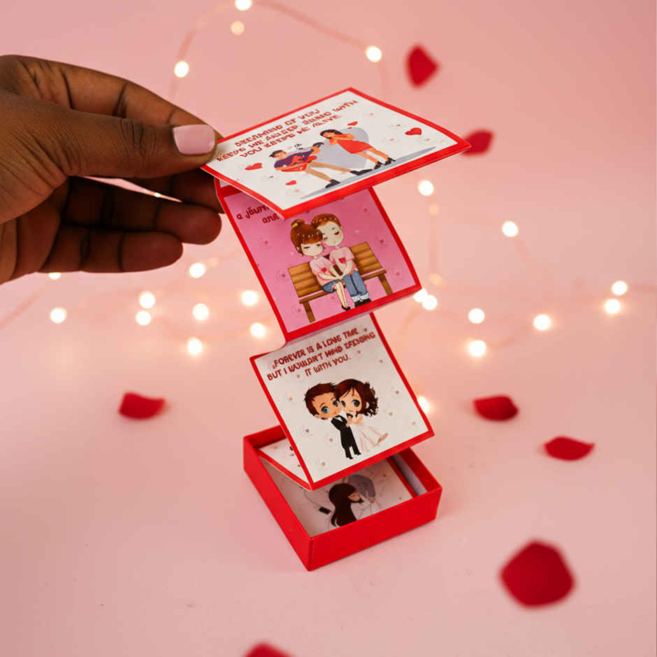 Love Message Surprise Notes Gift Box Hamper Set | Picfest