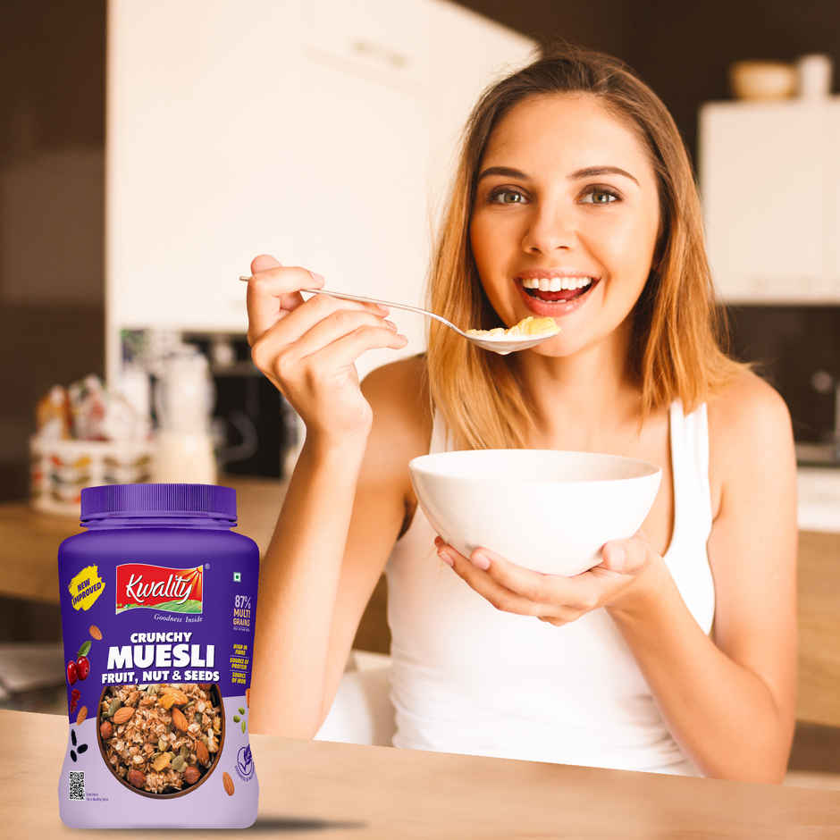 Kwality Muesli Fruit N Nut Multigrain