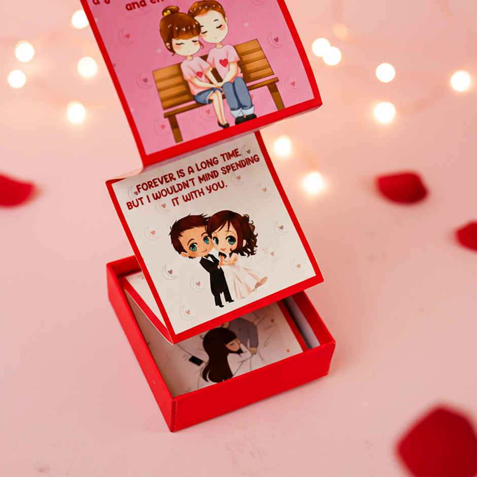 Love Message Surprise Notes Gift Box Hamper Set | Picfest