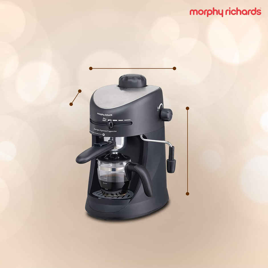 Morphy Richards Europa 800 W Espresso & Cappuccino Coffee Maker