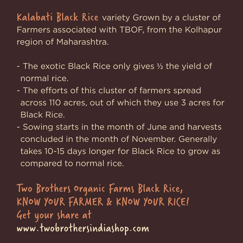 Two Brothers Black Rice
