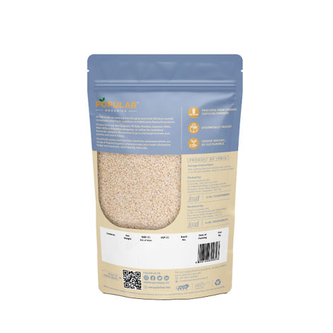 Popular Organics Urad Dal Split / Urad Dhuli