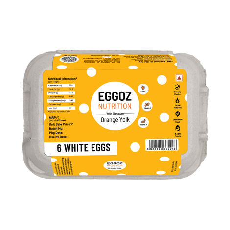 Eggoz Protein Rich Farm Fresh White Eggs