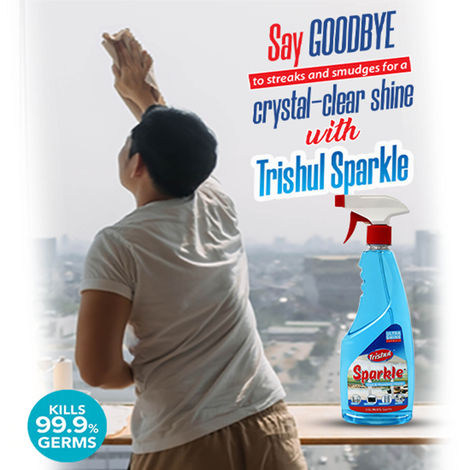Trishul Sparkle Glass Cleaner