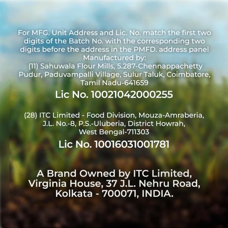 Aashirvaad Organic 100% Organic Whole Wheat Atta, 0% Maida