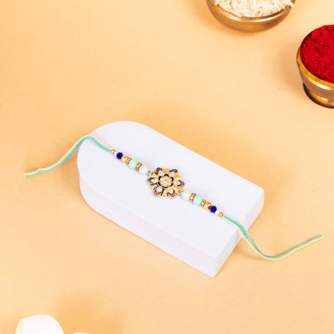 Abstract Single Rakhi (Avyaan Rakhi) Set of 1