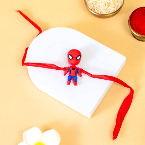 Kids Spider Man Playful Cartoon Rakhi (BANDHAN)