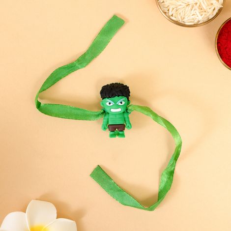 Kids Hulk Playful Cartoon Rakhi (BANDHAN)