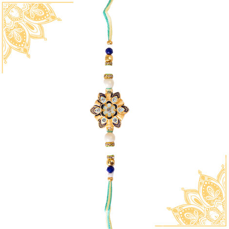 Abstract Single Rakhi (Avyaan Rakhi) Set of 1