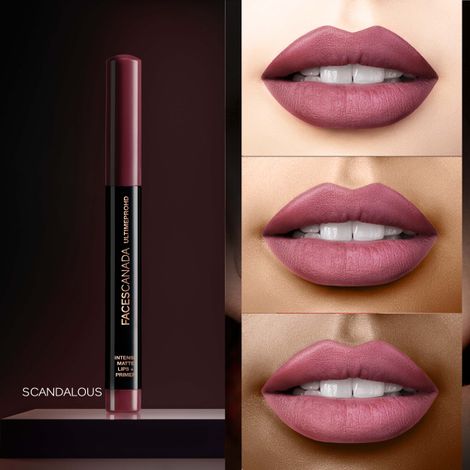 Faces Canada Ultime Pro Hd Intense Matte Lips + Primer - Scandalous 13