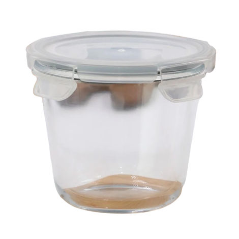 Sanjeev Kapoor Parka Borosilicate Round Container 750 Ml - Set Of 2 Pcs
