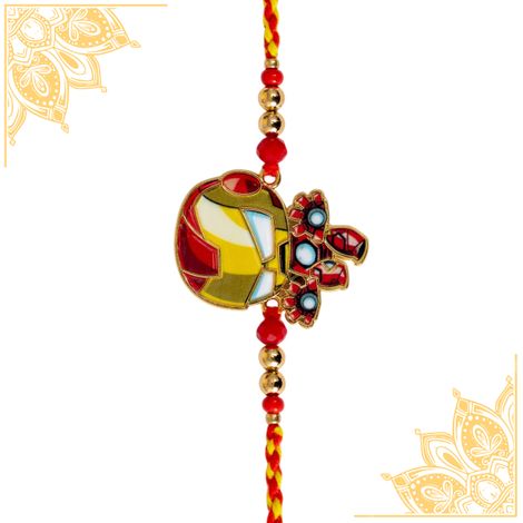 Kids Official Marvel Iron Man Rakhi (Marvel) Set of 1