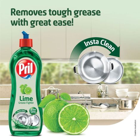 Pril Lime Dishwash Liquid
