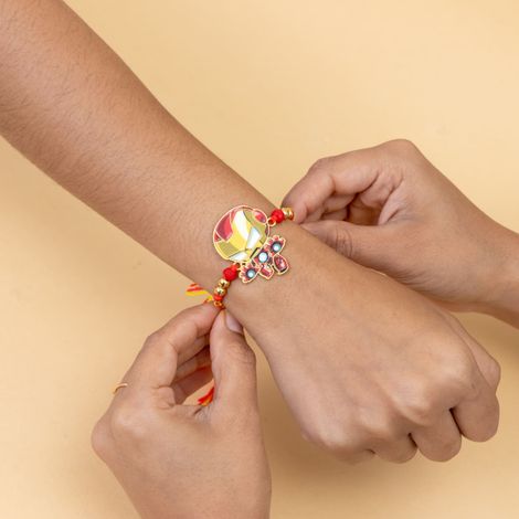 Kids Official Marvel Iron Man Rakhi (Marvel) Set of 1