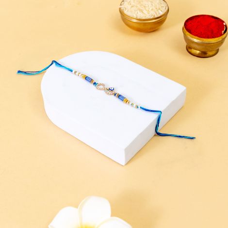 Evil Eye With Infinity Design Rakhi (BANDHAN)