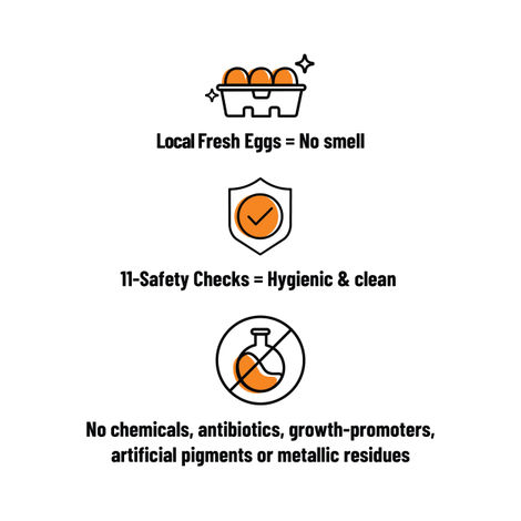 Eggoz Protein Rich Farm Fresh White Eggs