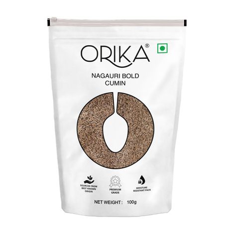 Orika Nagauri Cumin Whole | Sabut Jeera Pouch