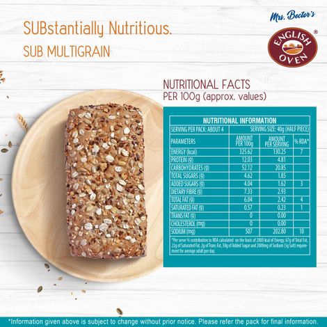English Oven Sub Multigrain Bread