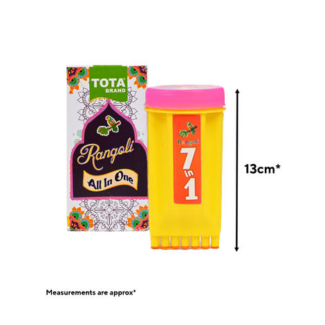 Tota All In One Rangoli Stencil Pen