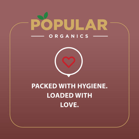 Popular Organics Urad Dal Split / Urad Dhuli