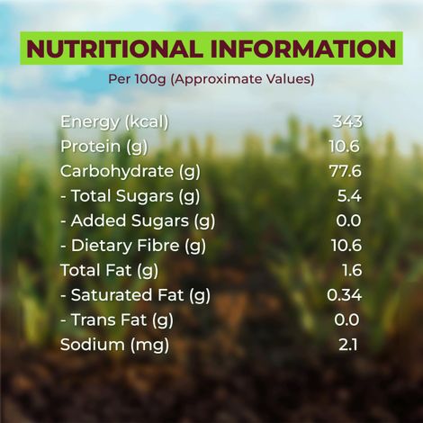 Aashirvaad Organic 100% Organic Whole Wheat Atta, 0% Maida