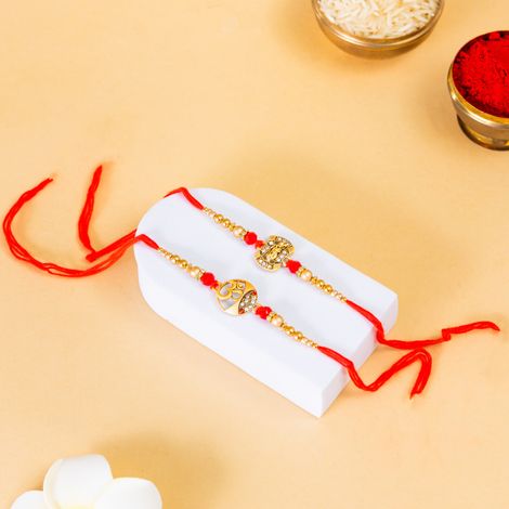 Religious Rakhi Set (Shree Rakhi) Pack of 2