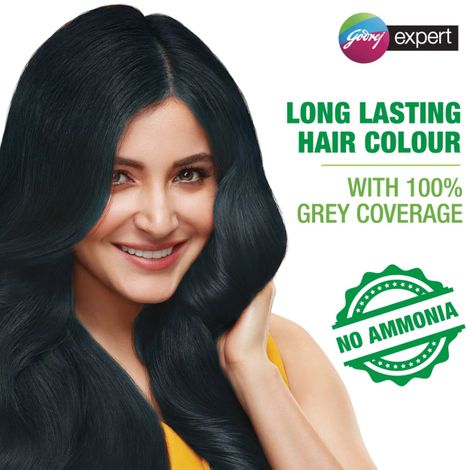 Godrej Expert Creme Hair Colour Natural Black (Pack of 4)