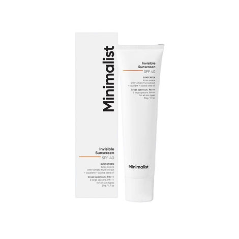 Minimalist Invisible Sunscreen SPF 40+ PA +++ Lightweight