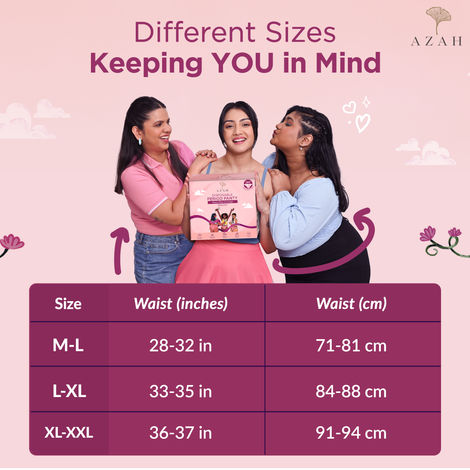 Azah Disposable Period Panty | Peach - L-XL