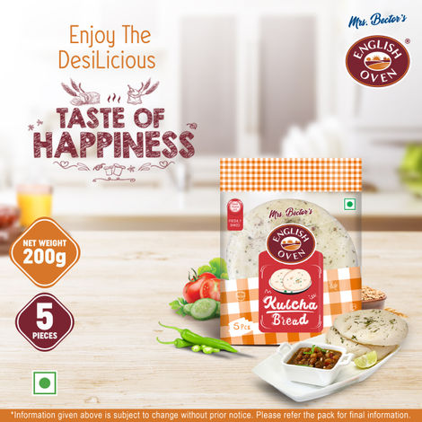 English Oven Kulcha Bread