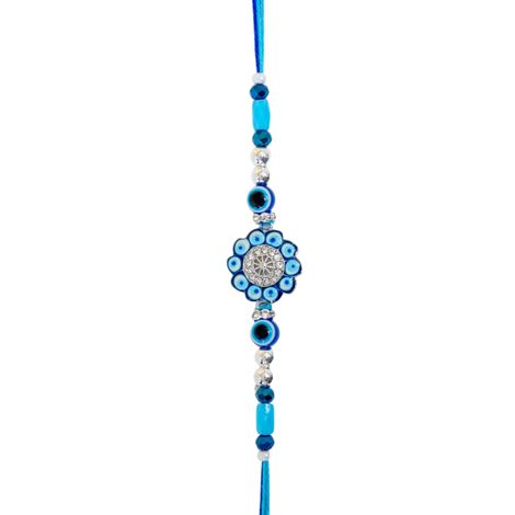 Evil Eye Single Chakra Rakhi (Avyaan Rakhi) Set of 1
