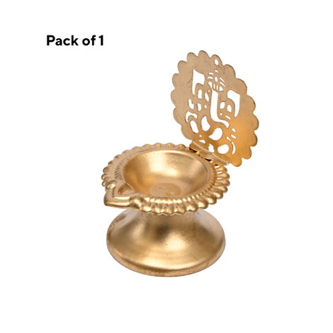 Ganesh Ji Shadow Diya | Traditional | Tealight Candle Holder for Home Decor | UrbanBorn