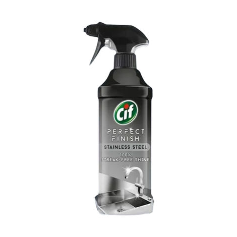 Cif Perfect Finish Stainless Steel Kitchen Cleaning Spray | Streak-Free Shine