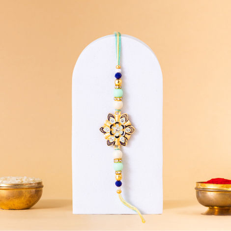 Abstract Single Rakhi (Avyaan Rakhi) Set of 1