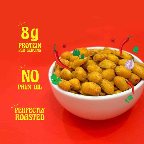 Taali Roasted Masala Peanuts, Premium Quality Bharuchi Nuts, No Palm Oil, Rich in Protein