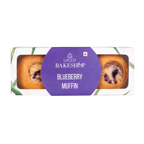 Smoor Bakeshop Blueberry Muffins