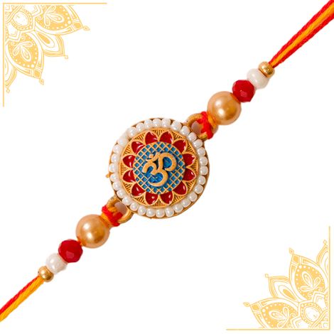 Abstract Single Religious Rakhi (Avyaan Rakhi) Set of 1