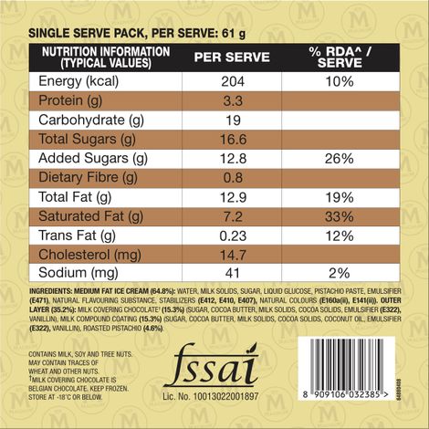 Kwality Walls Magnum Pistachio Ice Cream Stick