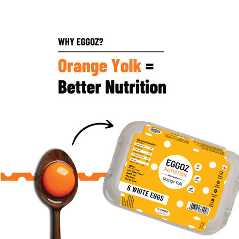 Eggoz Protein Rich Farm Fresh White Eggs