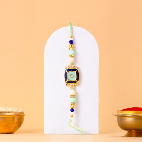 Abstract Single Rakhi (Avyaan Rakhi) Set of 1