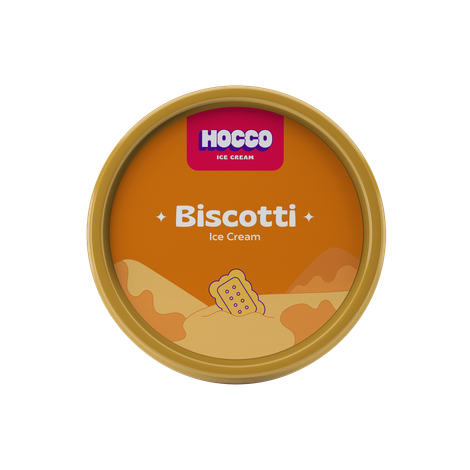 Hocco Biscotti Jumbo Ice Cream Cup