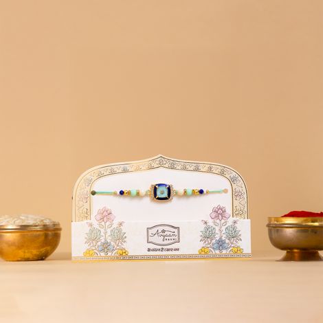 Abstract Single Rakhi (Avyaan Rakhi) Set of 1