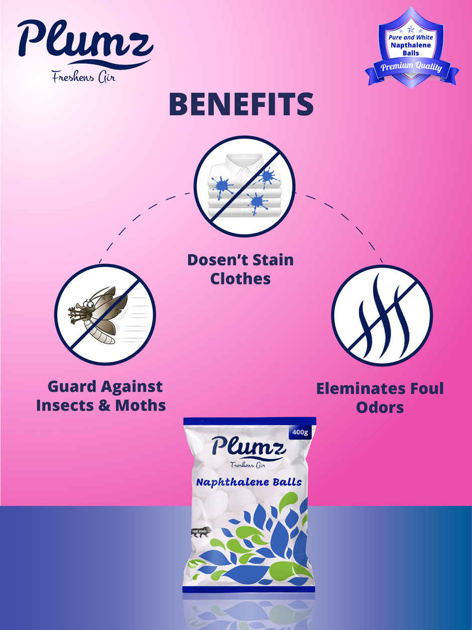 Plumz Naphthalene Balls Combo