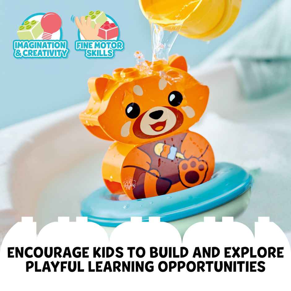 LEGO Duplo Floating Red Panda Building Kit