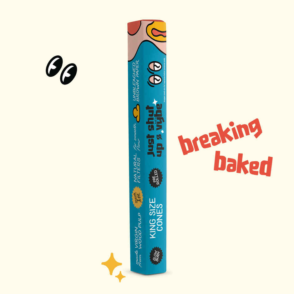 Let's Vybe Smoking Material Pre-roll Cone
