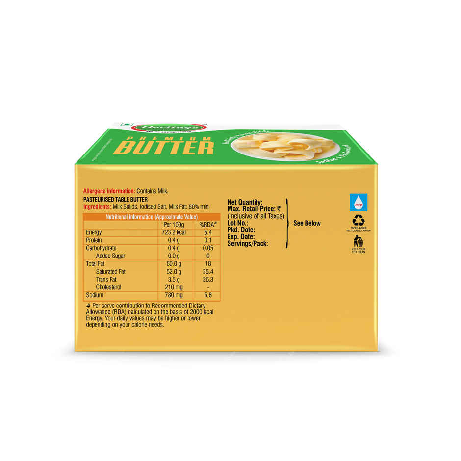 Heritage Table Butter
