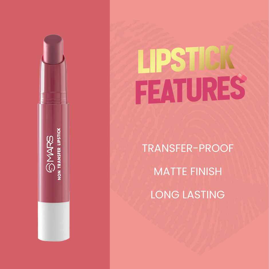 MARS Cosmetics Love Spell Lip Kit | a Combo of Super Stay Matte Lipstick | 02-sweet Heart Pink